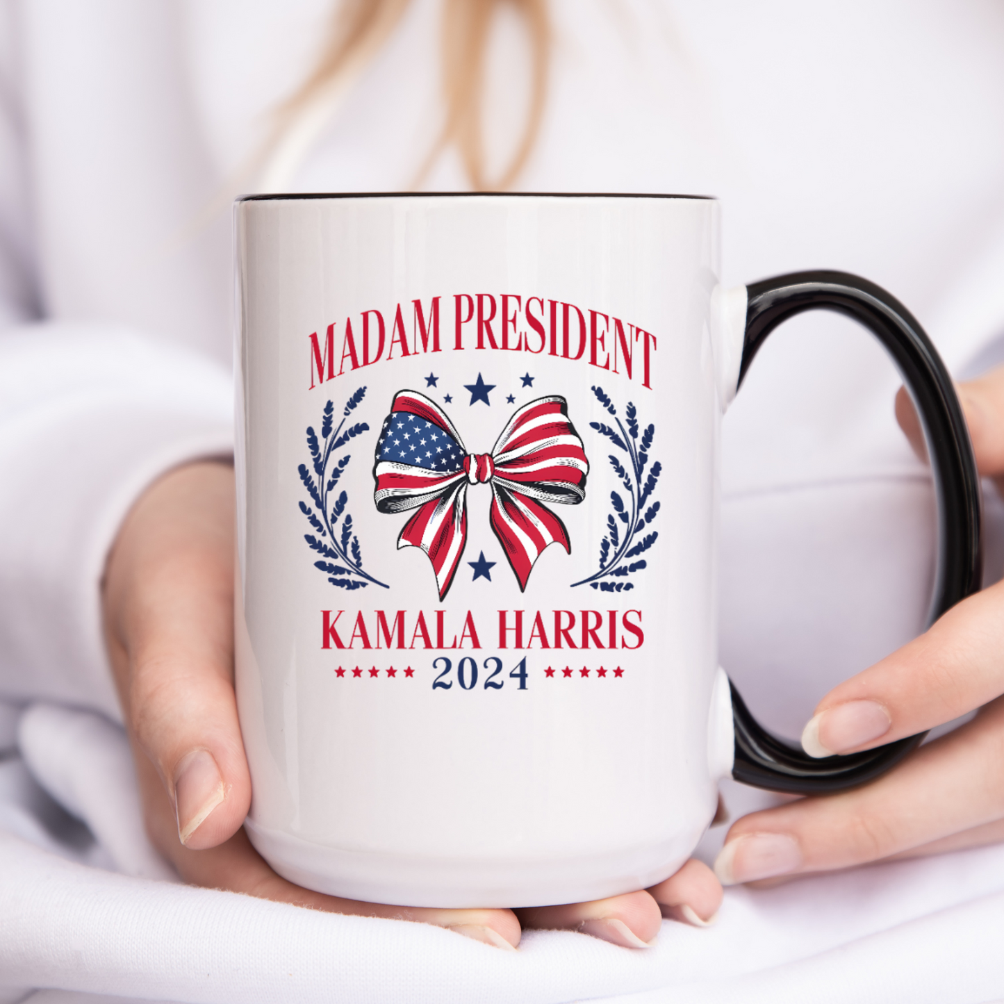 Madam President Kamala Harris 2024, Kamala Harris Coffee Mug, Activism Gift, 2024 President