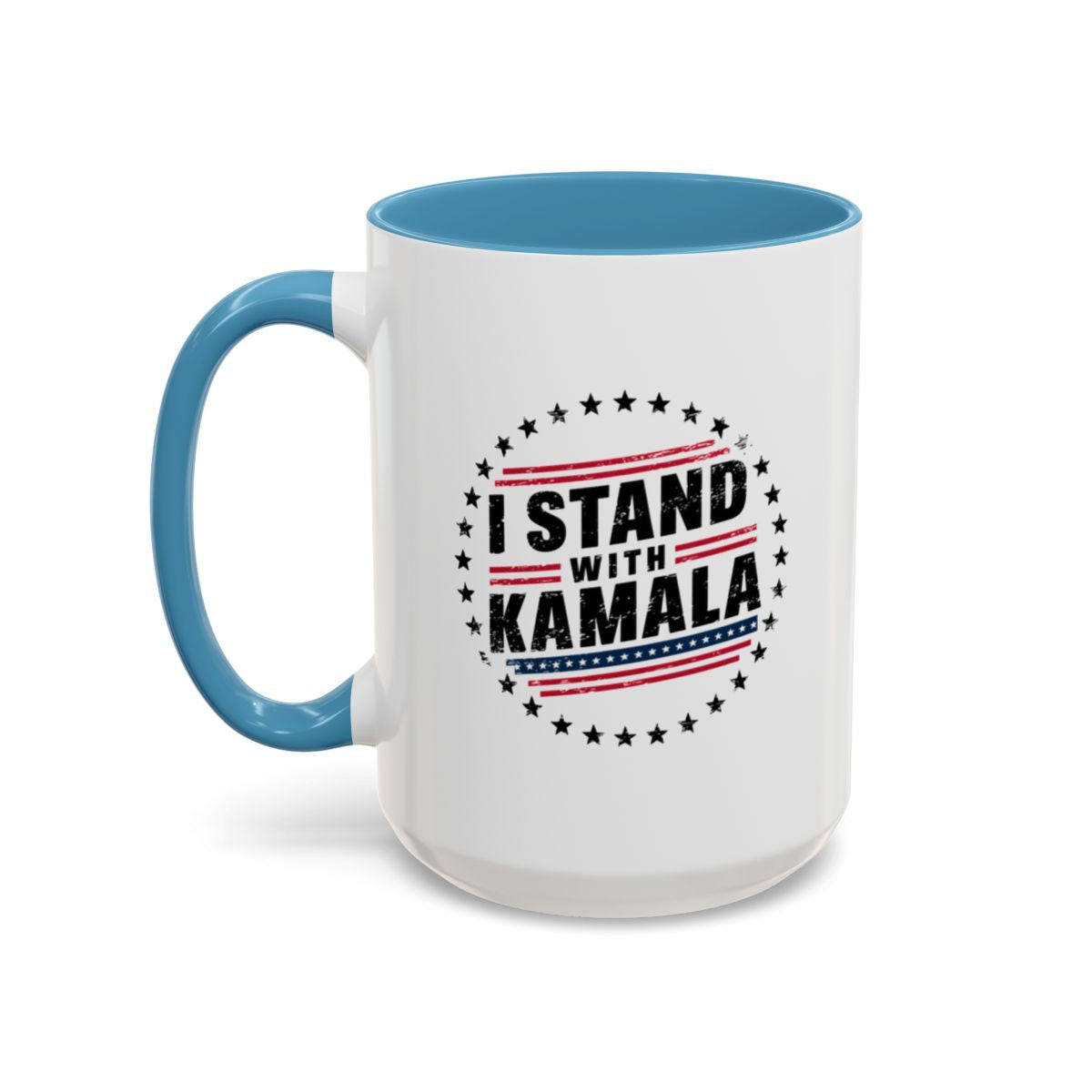 I Stand With Kamala Harris, Kamala Harris Coffee Mug, 2024 President, Activism Gift, Election Gift for Democrats