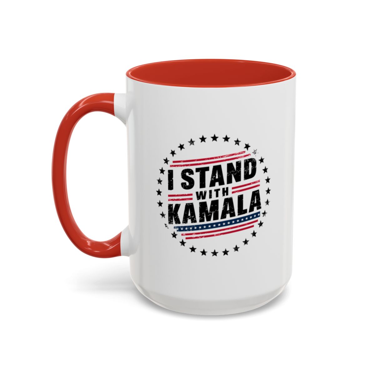 I Stand With Kamala Harris, Kamala Harris Coffee Mug, 2024 President, Activism Gift, Election Gift for Democrats