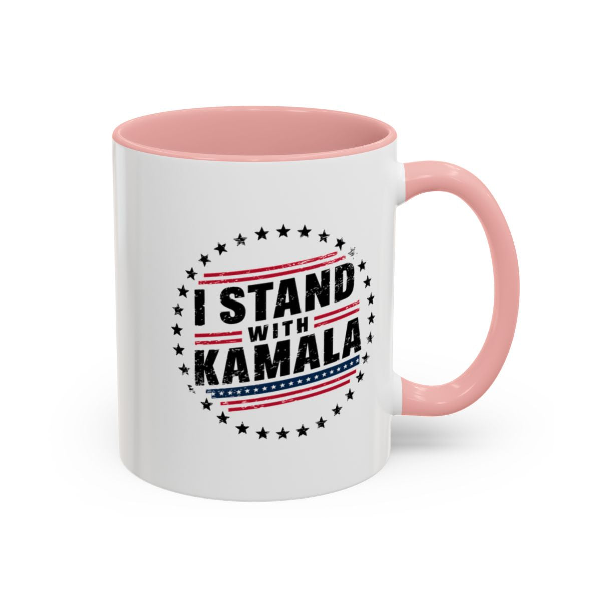 I Stand With Kamala Harris, Kamala Harris Coffee Mug, 2024 President, Activism Gift, Election Gift for Democrats