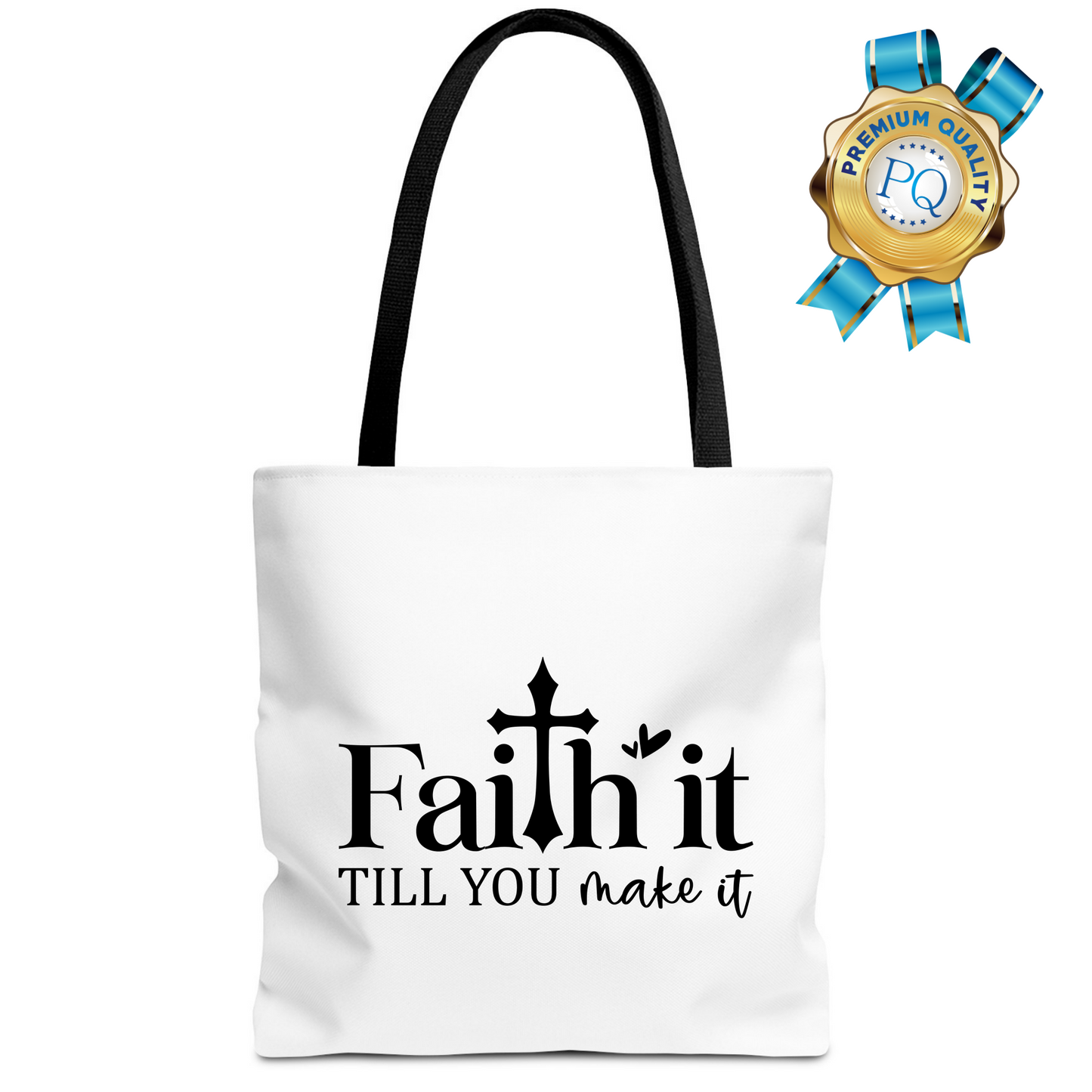 Faith Tote Bag, Scripture Gift, Christian Tote Bag, Church Bag, Everyday Cute Tote Bag, Reusable Bag Gift for Christian Mom Sister Friend,