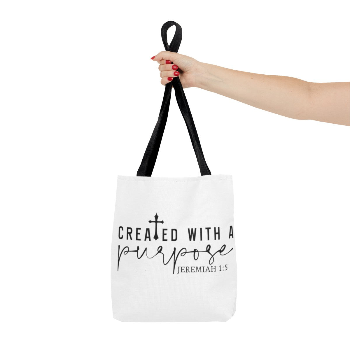 Scripture Gift, Christian Tote Bag, Church Bag, Everyday Cute Tote Bag, Reusable Bag Gift for Christian Mom Sister Friend, Religious Gift