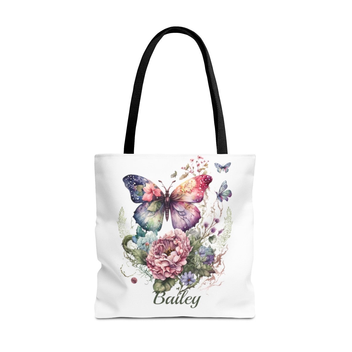 Butterfly Gifts for Women, Butterfly Tote Bag, Custom Totebag Gift for Mom Bridesmaids, Best Friend, Butterfly Lover Gifts