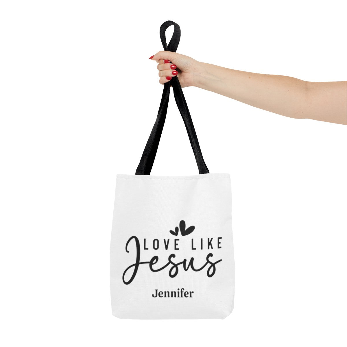 Personalized Tote, Scripture Gift, Christian Tote Bag, Church Bag, Everyday Cute Tote Bag, Reusable Bag Gift for Christian Mom Sister Friend